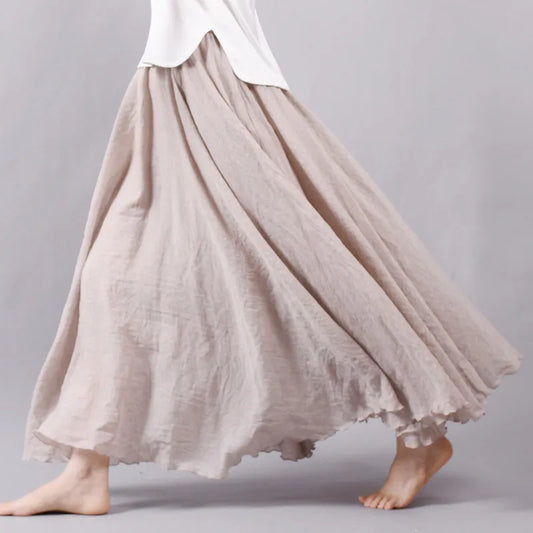 Boho Beauty: Long Boho Style Skirt