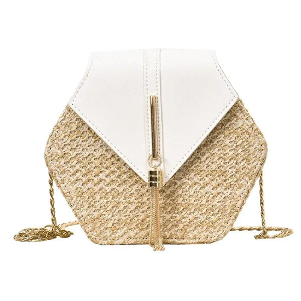 Unleash Your Style: Premium Hexagon Woven Bags