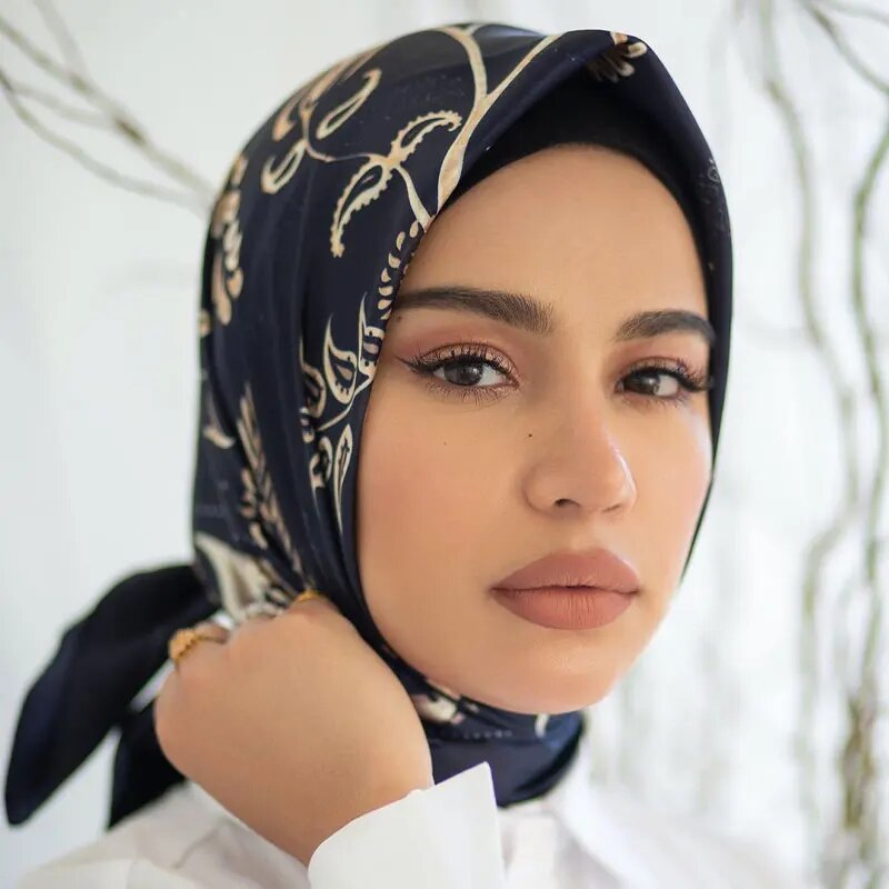 Your Style, Your Statement: Satin Hijab in Prints