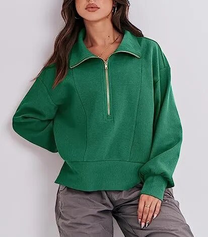 Women's Casual Green Sweaters - Stylish and Comfortable